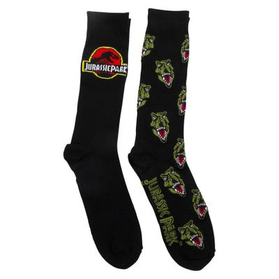 Jurassic Park Crew Socks - Pack of 2  