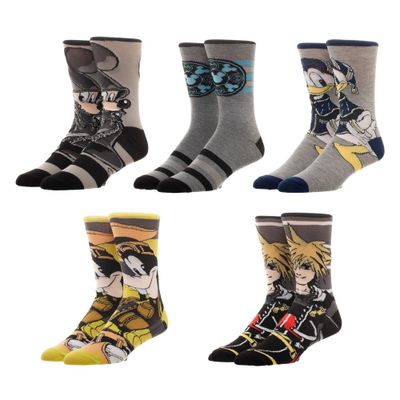 Kingdom Hearts Socks - Pack of 5 