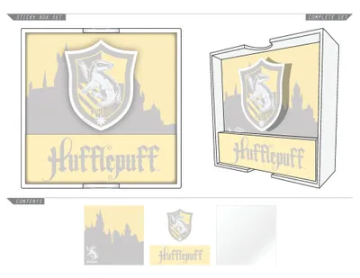 Harry Potter: Hufflepuff Sticky Notes 