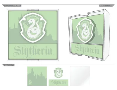 Harry Potter: Slytherin Sticky Notes 