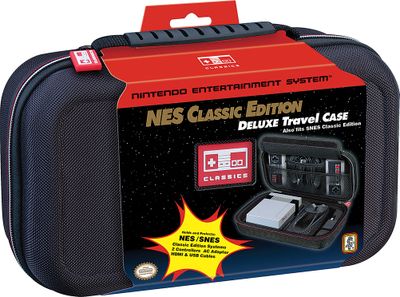 Deluxe Travel Case for NES/SNES Classic Edition 