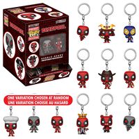 Keychain Deadpool Blind Bag  - One Variation Chosen at Random