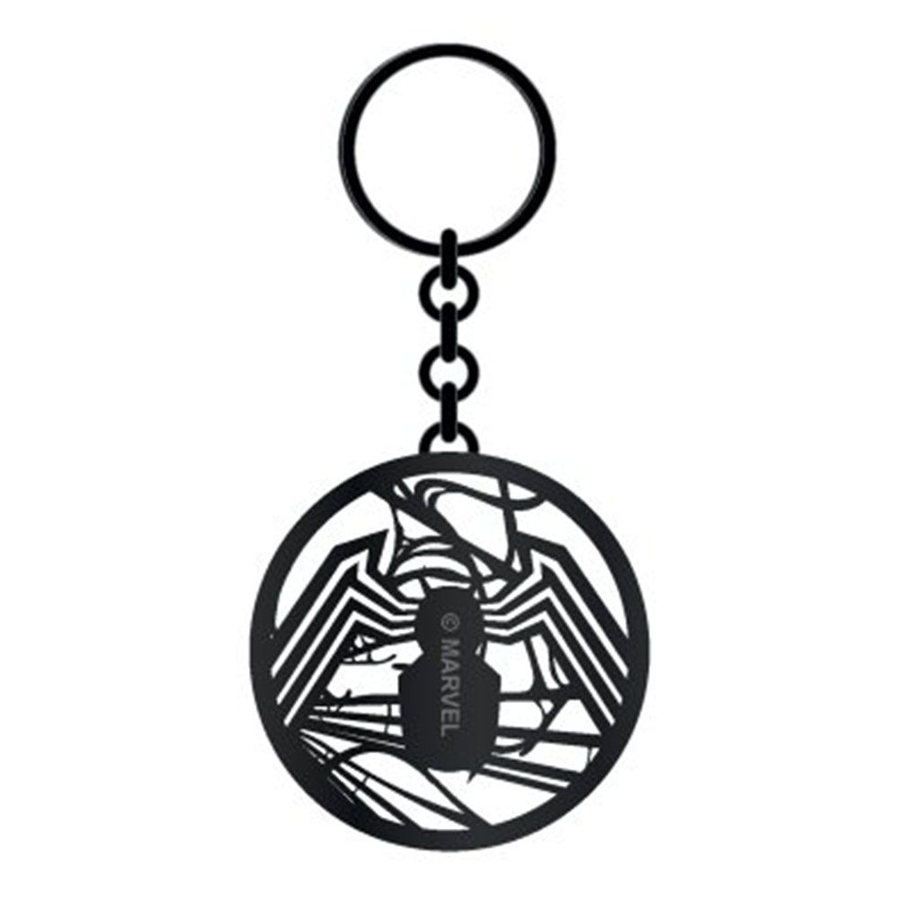 Venom Symbol Keychain 