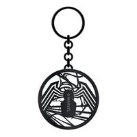 Venom Symbol Keychain 
