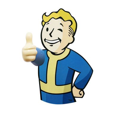 Fallout 76 Vault Boy Coat Hook 