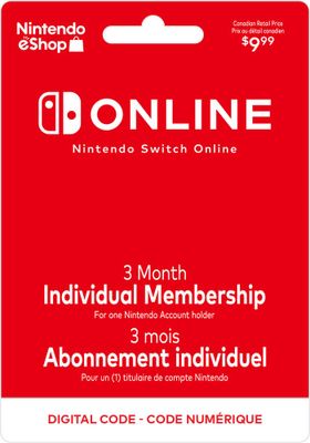 Nintendo Switch Online -Month Membership