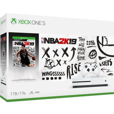Xbox One 1TB Console with NBA 2K19