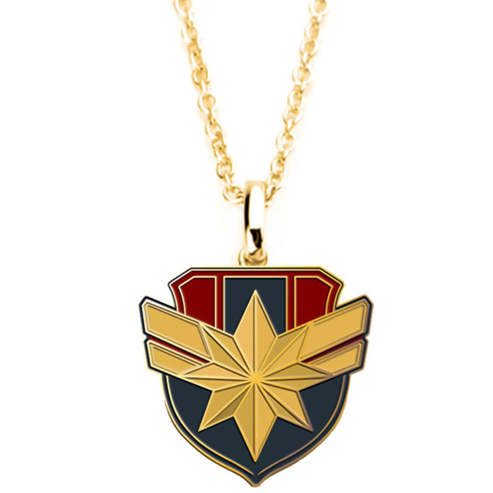 Captain Marvel Symbol Pendant 