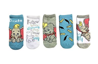 Dumbo Ladies Socks (5-Pack) 