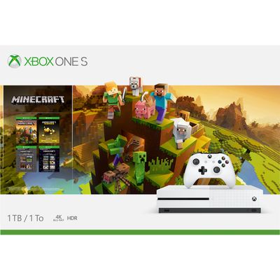 Xbox One S 1TB Console - Minecraft Creators Bundle 