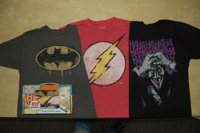 3 T-Shirts DC Comic Box (S) 