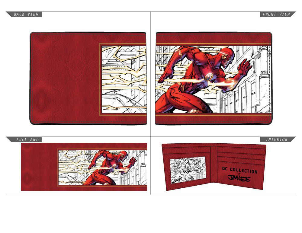 Jim Lee - Flash Bifold Wallet 