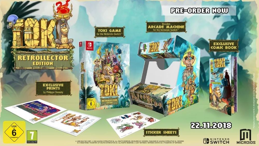 Toki Retrollector Edition 