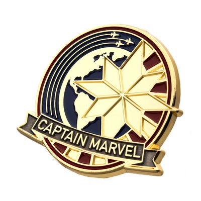 Captain Marvel Pin (Gold) 