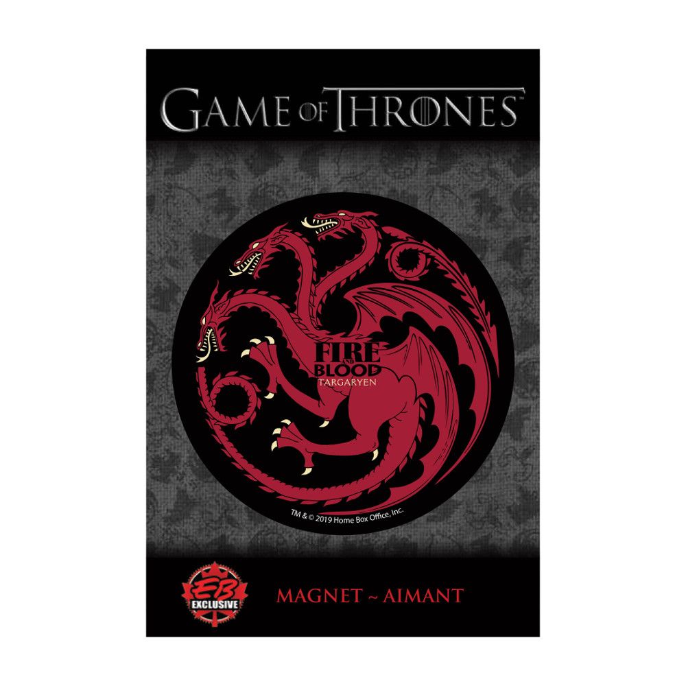 Game of Thrones Fire & Blood Magnet 