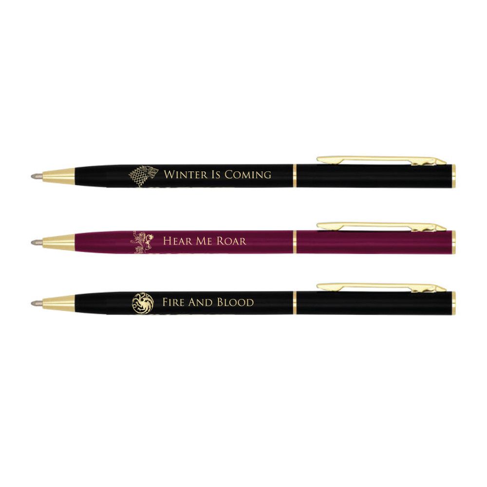 Game of Thrones 3-Pack of Pens 