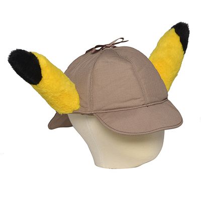 Detective Pikachu Hat with Ears 