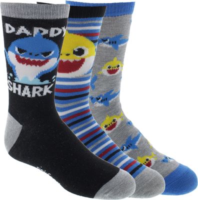 Baby Shark Socks - Boys 6-8 