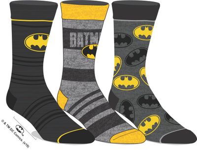 BATMAN 80TH ANN SOCK BOX SET 