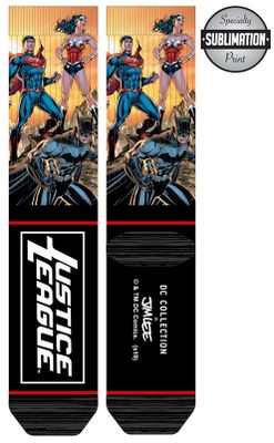 Jim Lee Justice League Batman Socks 