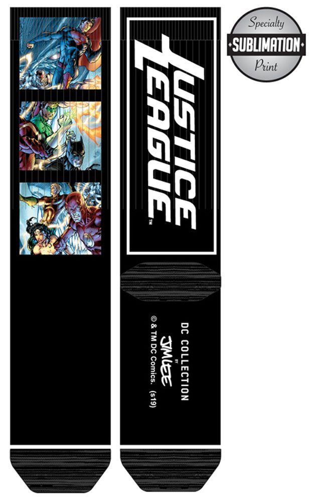 Jim Lee Justice League Panel Sock 