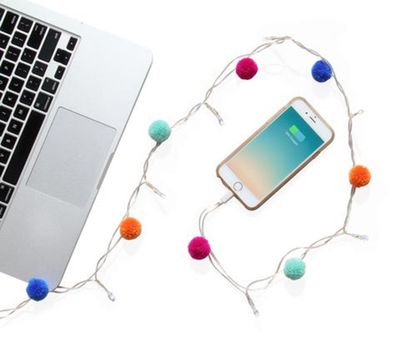 Pom Pom LED Charger 