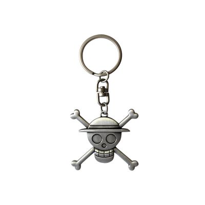 Luffy Pirate Skull 3D Keychain 