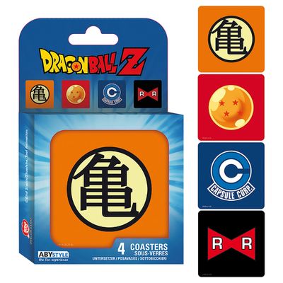 Dragon Ball Z - 4-Pc. Coaster Set 