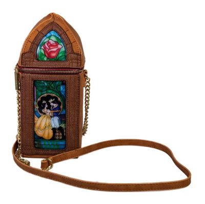 Beauty And The Beast Stain Glass Cross Body 