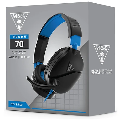 Turtle Beach Recon 70 Gaming Headset for PS4 Pro & PS4 - Black 