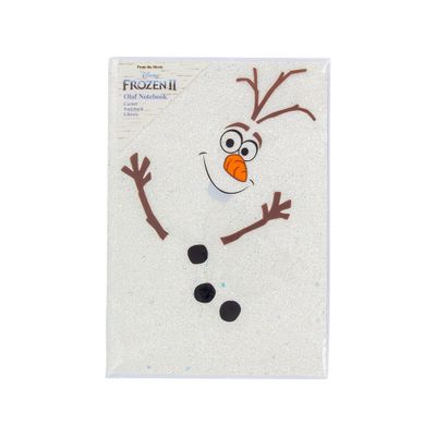 Frozen 2 Olaf Glitter Notebook 
