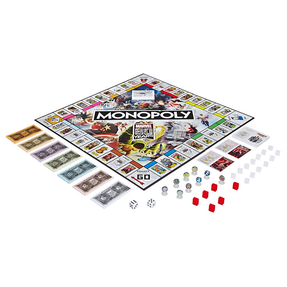 Marvel 80th Monopoly 