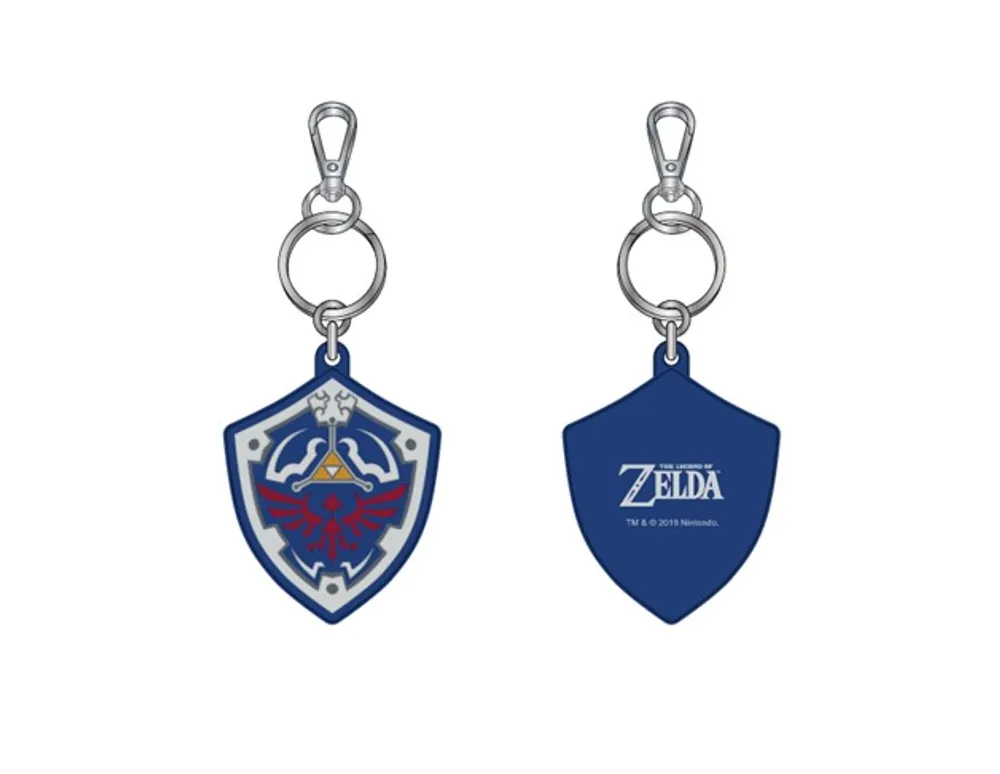 Legend Of Zelda Pixel Link Rubber Keychain 