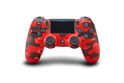 DUALSHOCK 4 wireless controller- Red Camouflage 