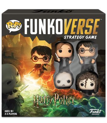 Funkoverse Harry Potter Strategy Game - 4 pack. 