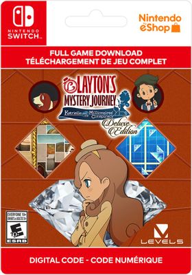 Layton's Mystery Journey: Katrielle And The Millionaires' Conspiracy Deluxe Edition - Digital