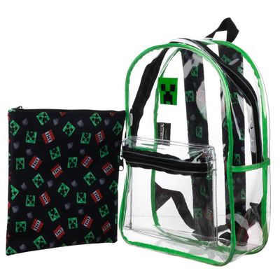 Minecraft Clear Backpack  