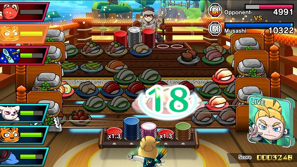 Sushi Striker: The Way Of Sushido - Numérique