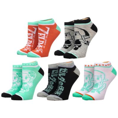 Links Awakening Ankle Sock 5 PK