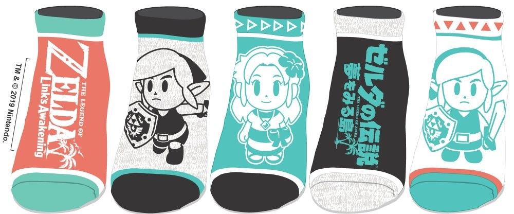 Links Awakening Ankle Sock 5 PK 