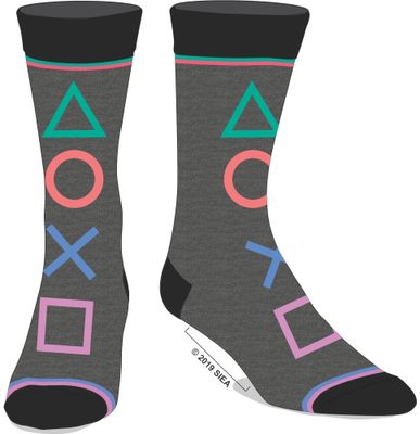 Playstation Button Men's Socks 