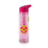 Bouteille d'eau rose Sailor Moon 