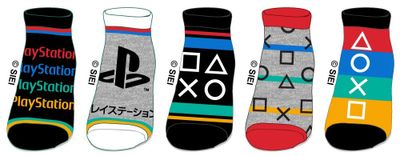 Playstation Juniors Classic 5PK Socks 