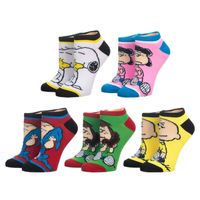 Peanuts Junior 5PK Ankle Socks 