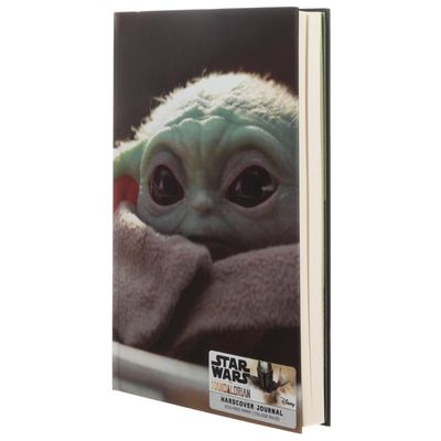 Baby Yoda Mandalorian Hard Cover Journal 