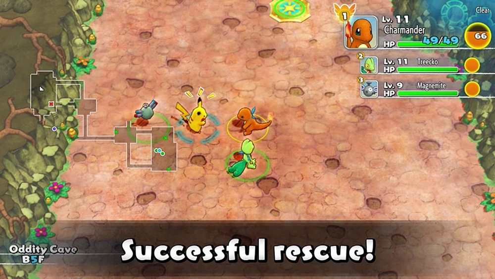 Pokemon Mystery Dungeon : Rescue Team DX - Numérique