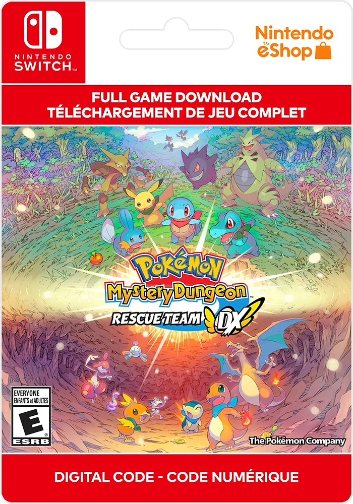 Pokemon Mystery Dungeon : Rescue Team DX - Numérique
