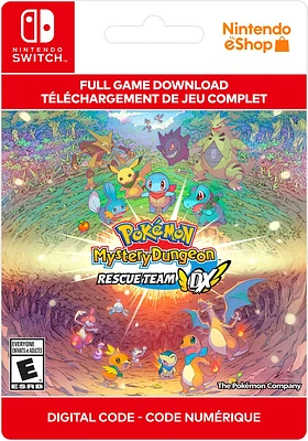 Pokemon Mystery Dungeon : Rescue Team DX - Numérique