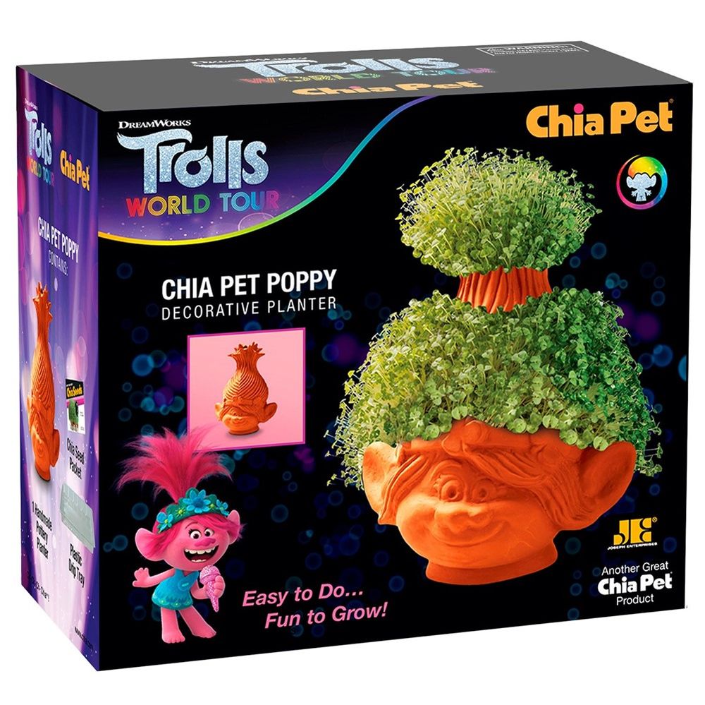 Toyfair 20: Trolls World Tour - Poppy Chia Pet 