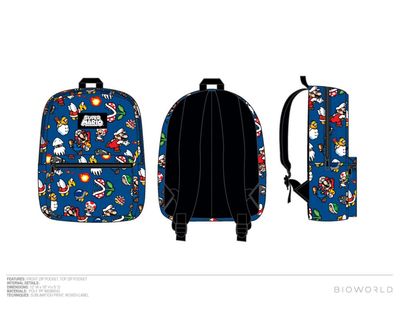 Nintendo Mario Navy Backpack 